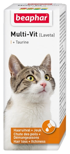 Beaphar Multi-Vit Laveta Kat Met Taurine | Petzi online dierenwinkel