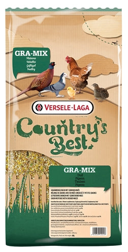 Versele-Laga Country Best Gra-Mix (Sier)Duif Gebroken Mais | Petzi online dierenwinkel