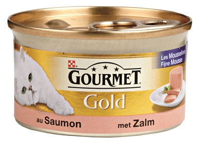 Gourmet Gold Fijne Mousse Zalm | Petzi online dierenwinkel