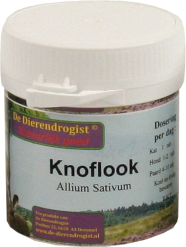 Dierendrogist Knoflook Tabletten | Petzi online dierenwinkel