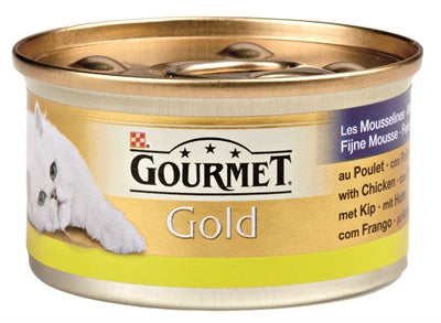 Gourmet Gold Fijne Mousse Kip | Petzi online dierenwinkel