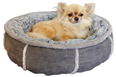 Rosewood Hondenmand Pluche Donut Grijs | Petzi online dierenwinkel