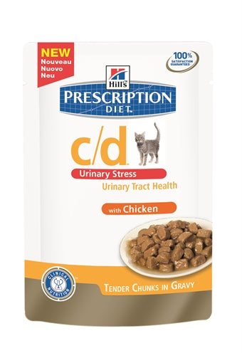 Hill's Prescription Diet Hill's Feline C/D Urinary Stress Kip | Petzi online dierenwinkel