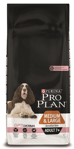 Pro Plan Dog Adult Medium / Large 7+ Sensitive Skin | Petzi online dierenwinkel