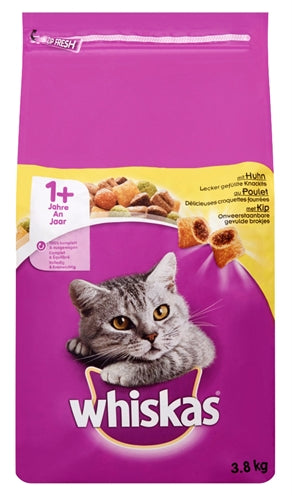 Whiskas Droog Adult Kip | Petzi online dierenwinkel