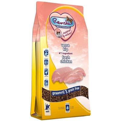 Renske Super Premium Adult Verse Kip Graanvrij | Petzi online dierenwinkel