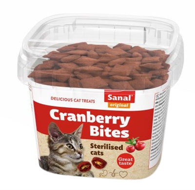 Sanal Cat Cranberry & Chickenbites Cup | Petzi online dierenwinkel