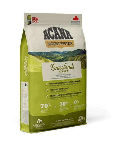 Acana Highest Protein Grasslands Dog hondenvoer | laagste prijs | Petzi online dierenwinkel