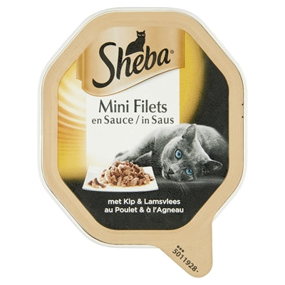 Sheba Alu Mini Filets Kip / Lam In Saus | Petzi online dierenwinkel