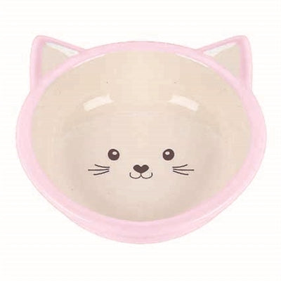 Happy Pet Voerbak Kitten Roze / Creme | Petzi online dierenwinkel