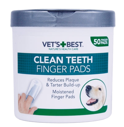 Vets Best Clean Teeth Finger Pads | Petzi online dierenwinkel