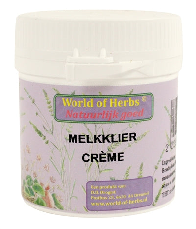 World Of Herbs Fytotherapie Melkklier Creme | Petzi online dierenwinkel