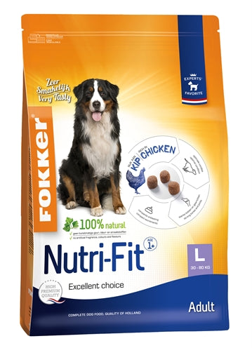 Fokker Nutri-Fit Adult Large | Petzi online dierenwinkel