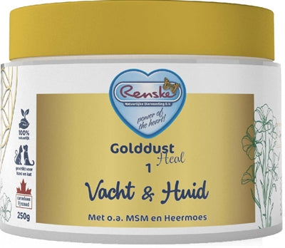 Renske Golddust Heal 1 Huid En Vacht | Petzi online dierenwinkel