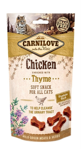 Carnilove Soft Snack Kip / Tijm | Petzi online dierenwinkel