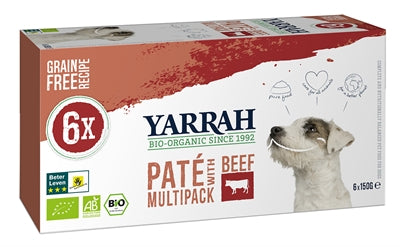 Yarrah Dog Alu Pate Multipack Beef | Petzi online dierenwinkel