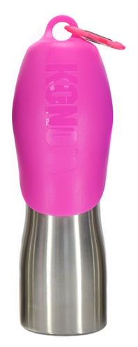 Kong H2O Drinkfles Rvs Roze | Petzi online dierenwinkel