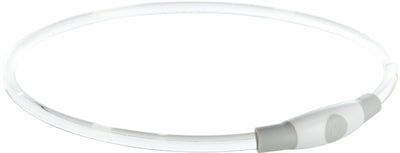 Trixie Lichtgevende Halsband Usb Flash Light Oplaadbaar Tpu Multi | Petzi online dierenwinkel