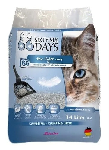 Merkloos 66 Days Cotton Light Kattenbakvulling | Petzi online dierenwinkel