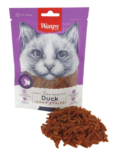 Wanpy Soft Oven-Roasted Duck Jerky Strips | Petzi online dierenwinkel