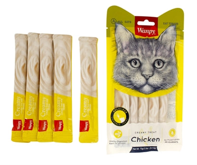 Wanpy Creamy Lickable Treats Chicken | Petzi online dierenwinkel