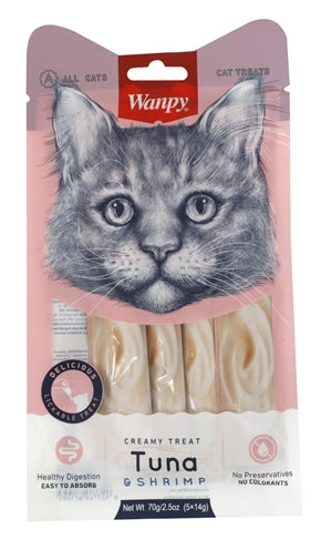 Wanpy Creamy Lickable Treats Tuna / Shrimp | Petzi online dierenwinkel