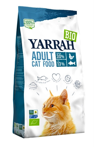 Yarrah Cat Biologische Brokken Vis (Msc) Zonder Toegevoegde Suikers | Petzi online dierenwinkel