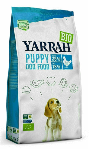 Yarrah Dog Biologische Brokken Puppy Kip | Petzi online dierenwinkel