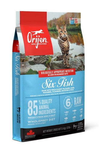 Orijen Whole Prey 6 Fish Cat | Petzi online dierenwinkel