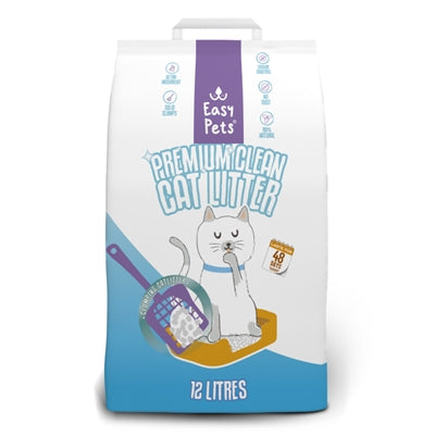 Easypets Premium Clean White Bentonite Kattenbakvulling | Petzi online dierenwinkel