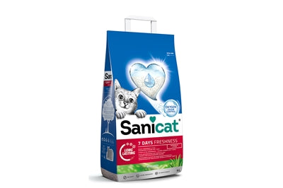 Sanicat 7 Days Aloe Vera Kattenbakvulling | Petzi online dierenwinkel