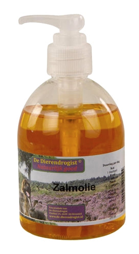 Dierendrogist Zalmolie Met Dispenser | Petzi online dierenwinkel