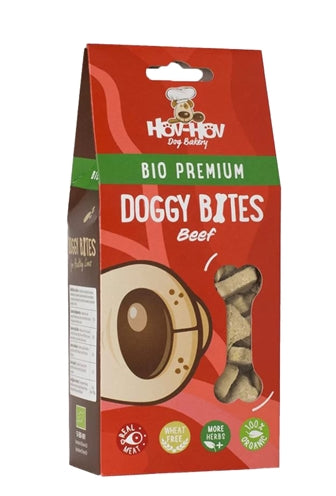 Hov-Hov Bio Premium Doggy Bites Graanvrij Rund | Petzi online dierenwinkel