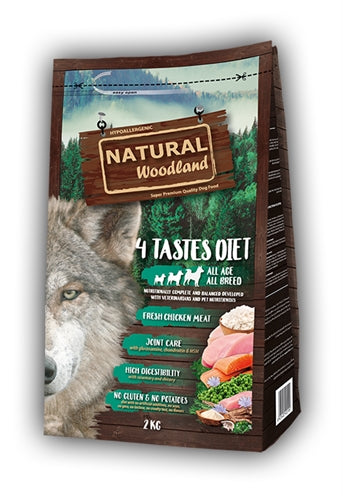 Natural Woodland 4 Tastes Diet | Petzi online dierenwinkel