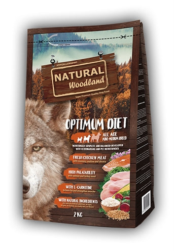 Natural Woodland Optimum Mini / Medium Breed Diet | Petzi online dierenwinkel