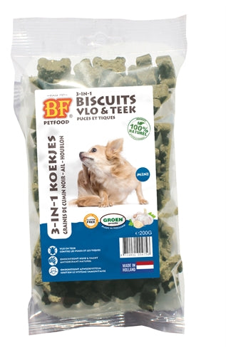 Bf Petfood 3 In 1 Hondenkoekjes Vlo & Teek Mini | Petzi online dierenwinkel