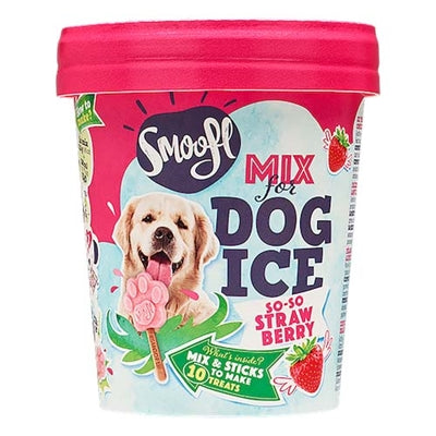 Smoofl Ijsmix Voor Honden Aardbei | Petzi online dierenwinkel