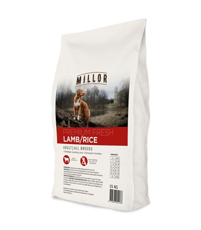 Millor Premium Extruded Fresh Adult Lamb / Rice | Petzi online dierenwinkel