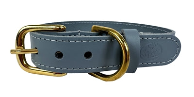 Sazzz Halsband Hond Braveheart Classic Leer Lichtblauw | Petzi online dierenwinkel