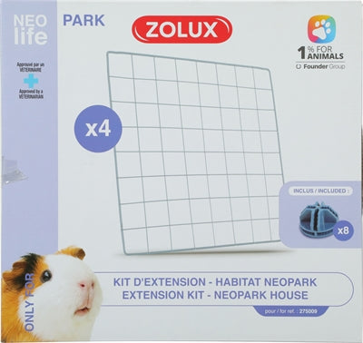 Zolux Neolife Neopark Cavia Uitbereidingsset Gaaspanelen | Petzi online dierenwinkel