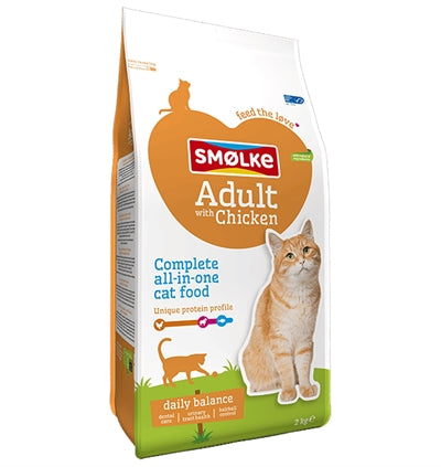 Smolke Cat Adult Kip / Rijst | Petzi online dierenwinkel