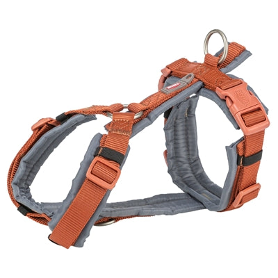 Trixie Hondentuig Premium Trekking Roest Bruin / Grafiet Grijs | Petzi online dierenwinkel