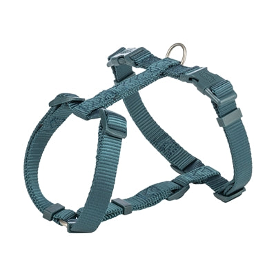 Trixie Hondentuig Premium H-Tuig Petrol Blauw | Petzi online dierenwinkel