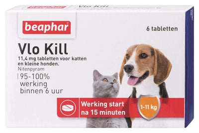 Beaphar Vlo Kill+ Kleine Hond / Kat Tot 11 Kg | Petzi online dierenwinkel