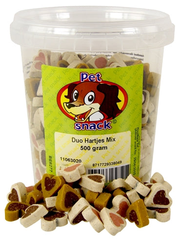 Petsnack Duo Hartjes Mix | Petzi online dierenwinkel