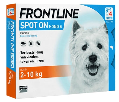 Frontline Hond Spot On Small | Petzi online dierenwinkel