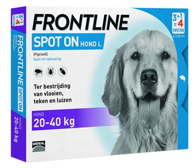 Frontline Hond Spot On Large | Petzi online dierenwinkel