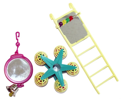 Happy Pet Bird Toy Mp Spiegel / Ladder / Carousel | Petzi online dierenwinkel