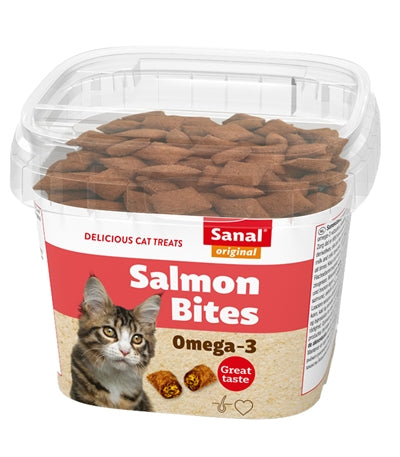 Sanal Cat Salmon Bites Cup | Petzi online dierenwinkel